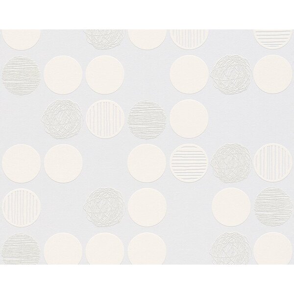 Brayden Studio® Harrell Polka Dots Roll | Wayfair