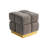 Contemporary Style Square Storage Stool