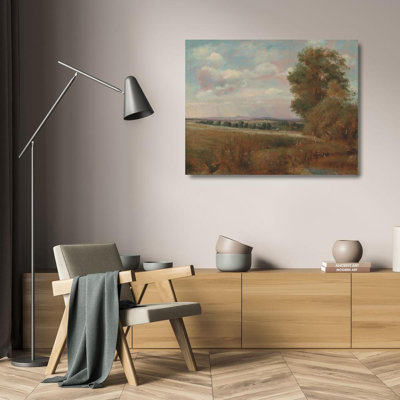 «Landscape at Hampstead, with Harrow in the Distance» par Lionel Constable - Art mural sur toile tendue avec châssis