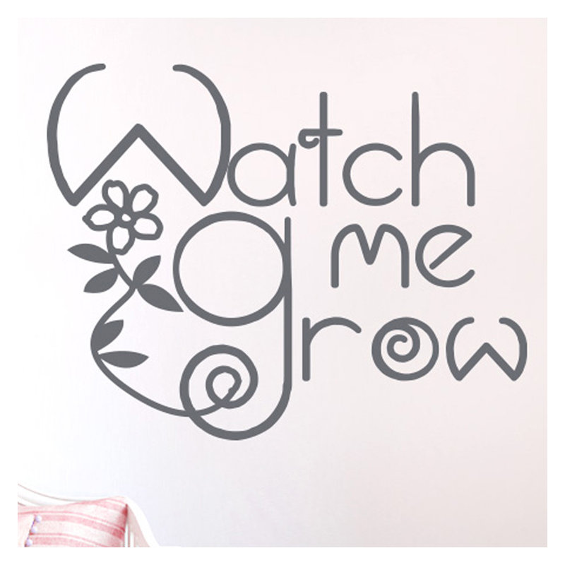 Wall Decal, Medium, Grey