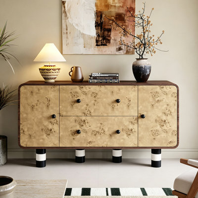 Buffet de style rétro moderne