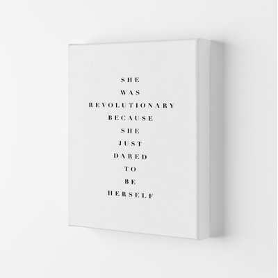 She Was Revolutionary - Print