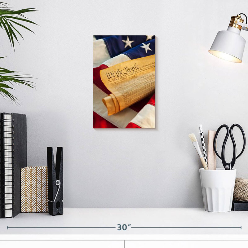 Keiri American Flag Preamble, 12" H x 8" W