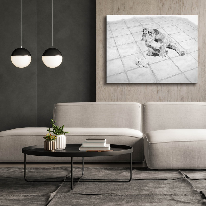 «Play With Me» par Darlene Pavlovich, art mural sur toile, H 40 po x l 54 po x P 1,5 po