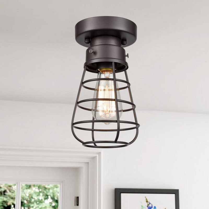 Richard Flush Mount, Oil Rubbed Bronze