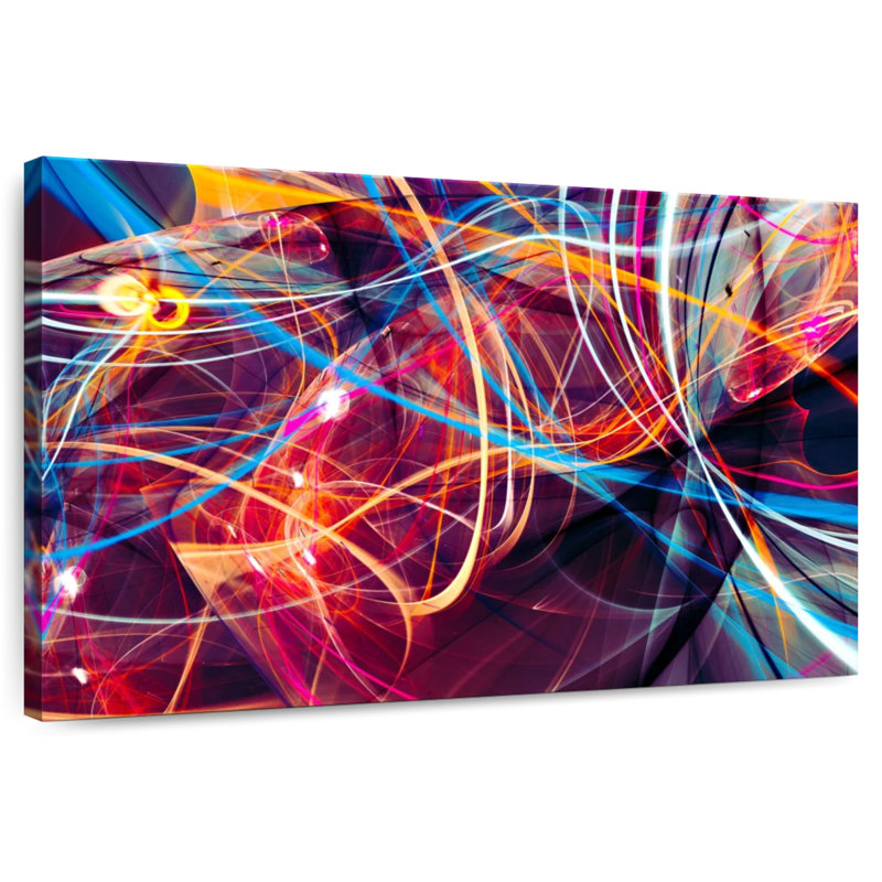 Avery Neon Light Streams, 30" H x 45" W