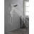Showerspas Shower System, With 10" Rain Showerhead, 4-Function Hand Shower, Adjustable Slide Bar And Soap Dish-126529059