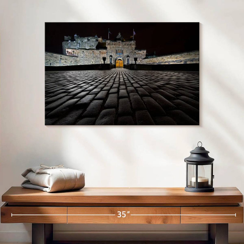 Ravi Edinburgh Castle Entrance, 8" H x 12" W