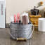 Metal Round Utensil Crock
