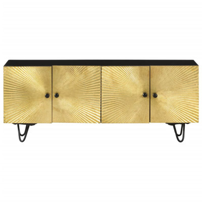 Declue Unfinished TV Stand for TVs up to 49"