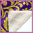 Yellow Floral Damask Blankets-133503575