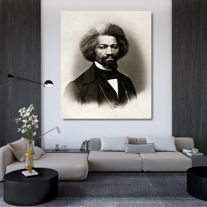 Frederick Douglass, H 43 po x l 36 po