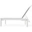 Chaise longue sans accoudoirs empilable en polymère avec accoudoirs Leeward-31923923-31923891