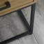 Light Oak Effect 1 Drawer Bedside Table