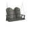 Berlin Gardens Comfo Back Double Swing with Zinc Chains