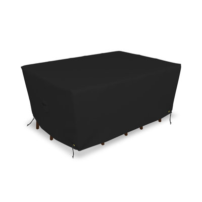 Arlmont & Co. Outdoor Patio Rectangle Table & Chair 12 by Arlmont & Co.