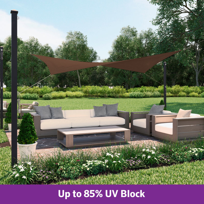 142" x 96" Rectangle Shade Sail, Mocha