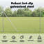 Hexagon Fence Galvanised Steel-548136268