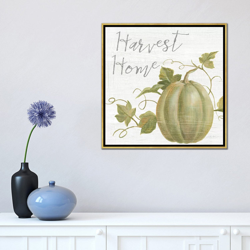«Fall Splendor III» par Silvia Vassileva, impression, Pas de tapis, H 18 po x l 18 po x 1,5 po, Toile encadrée d'or