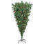 vidaXL Upside-down Artificial Pre-lit Christmas Tree with Ball Set-767689881