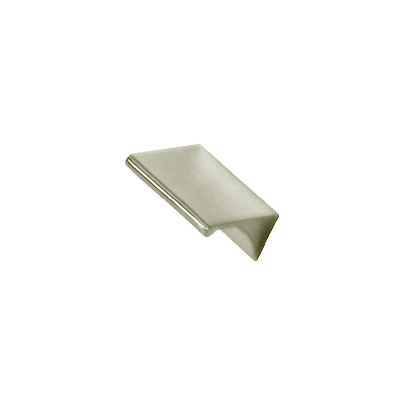 Finger Pull, Satin Nickel, 3/4" 