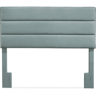 Serta Palisades Modern Tufted Design Upholstered Padded Headboard with Adjustable Height Frame by Serta