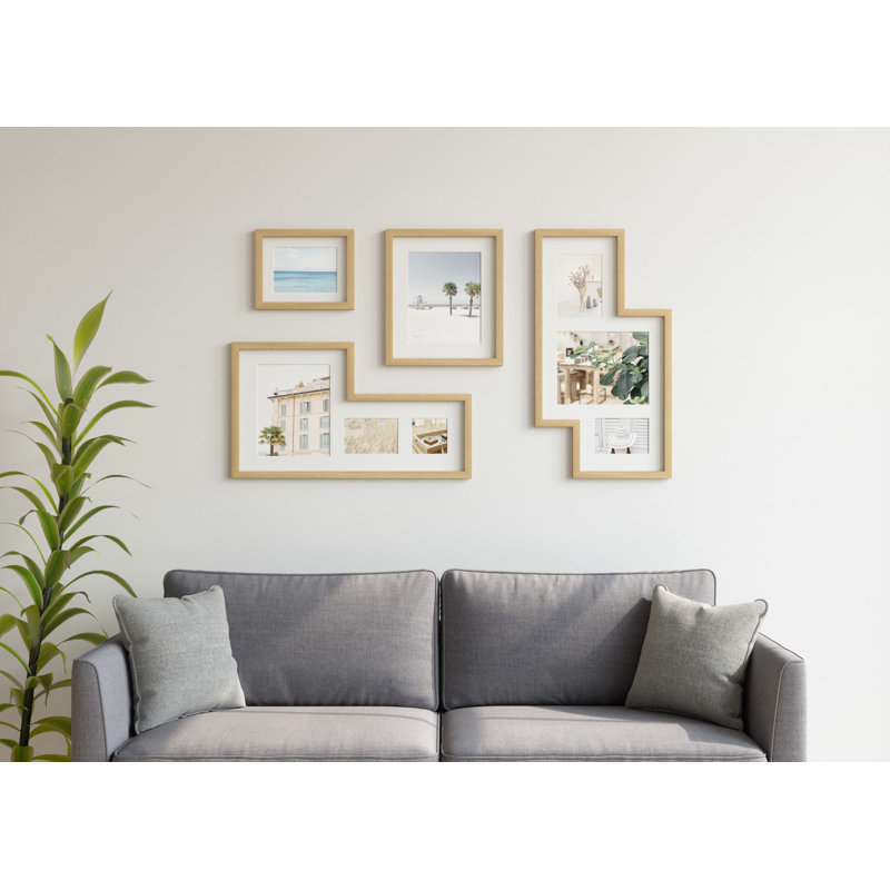 Umbra Mingle Gallery Picture Frame Set, Nickel