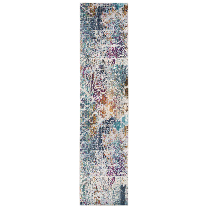 GroveHill Performance Abstract Rug, Runner 2' x 8'