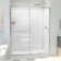 60" W x 30" D x 78" H Semi-Frameless Rectangle Shower Kit