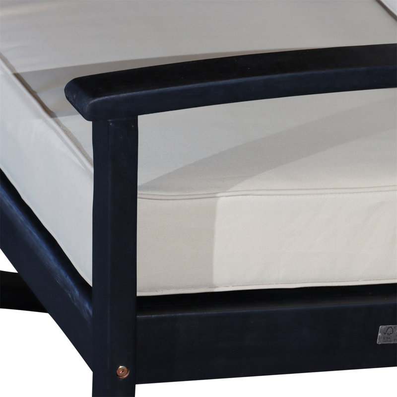 Chaise berçante Khaleesi, Noir