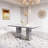 Metal Base Dining Table-655158025-655158027