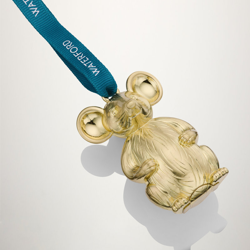 Mouse Golden Ornament