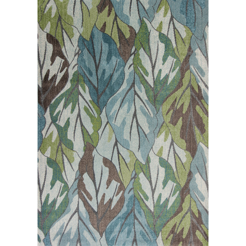 Tapis bleu Favorinus, Rectangle 5 pi 3 po x 7 pi 7 po