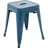 Counter Stool Set Of 2,18" Industrial Stackable Metal Bar Stools, Backless Metal Dining Chairs For Indoor Outdoor Kitchen Classroom-1212882548-1213110269