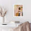 Lady in Waiting by Arty Guava Wood Framed Wall Art Print-510924609-510924610