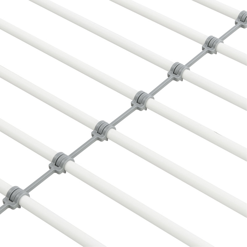 Lit superposé avec couchette METAL BLANC