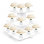 24 Piece Disposable Paper Plastic Dessert Cups Disposable Party Supplies for Guests