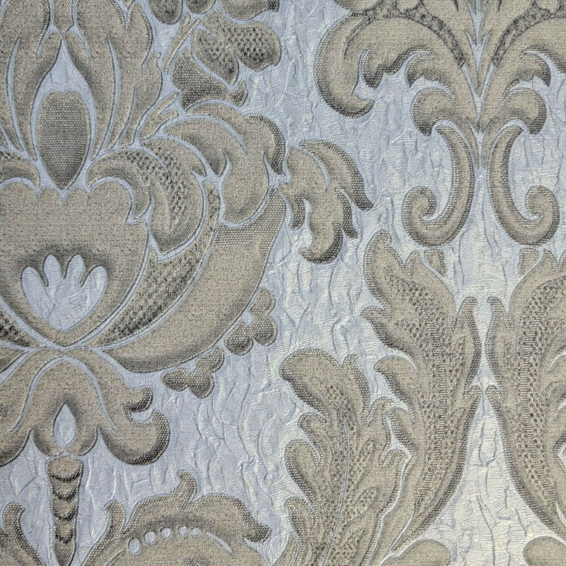 Rouleau de papier peint victorien métallique Mellette