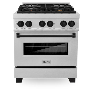 Autograph Edition 30"" 4 cu. ft. Freestanding Dual Fuel -  ZLINE, RASZ-SN-30-MB