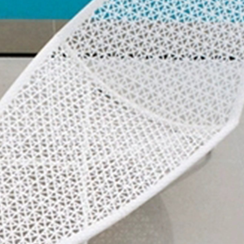 Outdoor Wicker Chaise Lounge