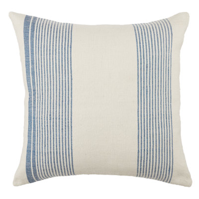 Sambuca Striped Outdoor Reversible Throw Pillow