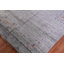 Tapis rayé gris Gabbeh 9 x 12
