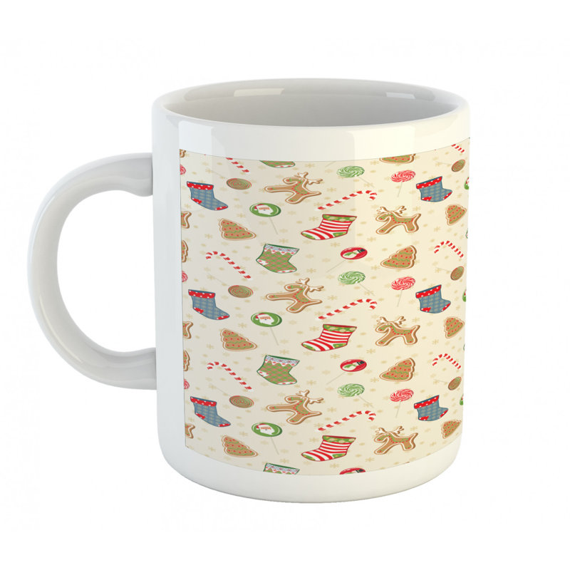 Grande tasse à café fêtes