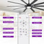 Ventilateur de plafond moderne 72 pouces avec lumière et télécommande, moteur CC réversible à 6 vitesses, 3 températures de couleur-1659364447