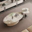 Table basse ovale légère et luxueuse-105170240-105170241