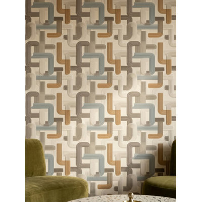 Papier peint Mid-Century