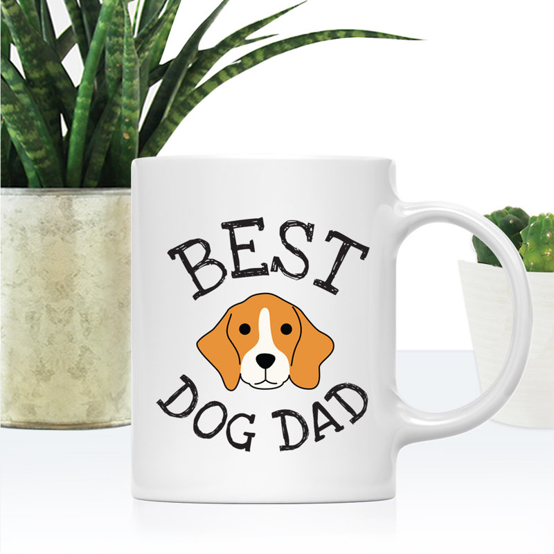 Tasse à café Best Dog Dad, Beagle