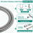 7-Setting Dual Shower Head Spa With - Stainless Steel Slide, Wall Mount Drill- Head, Finish