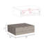 Table de chevet flottante murale gris clair avec tiroir pour chambre à coucher-1155899268