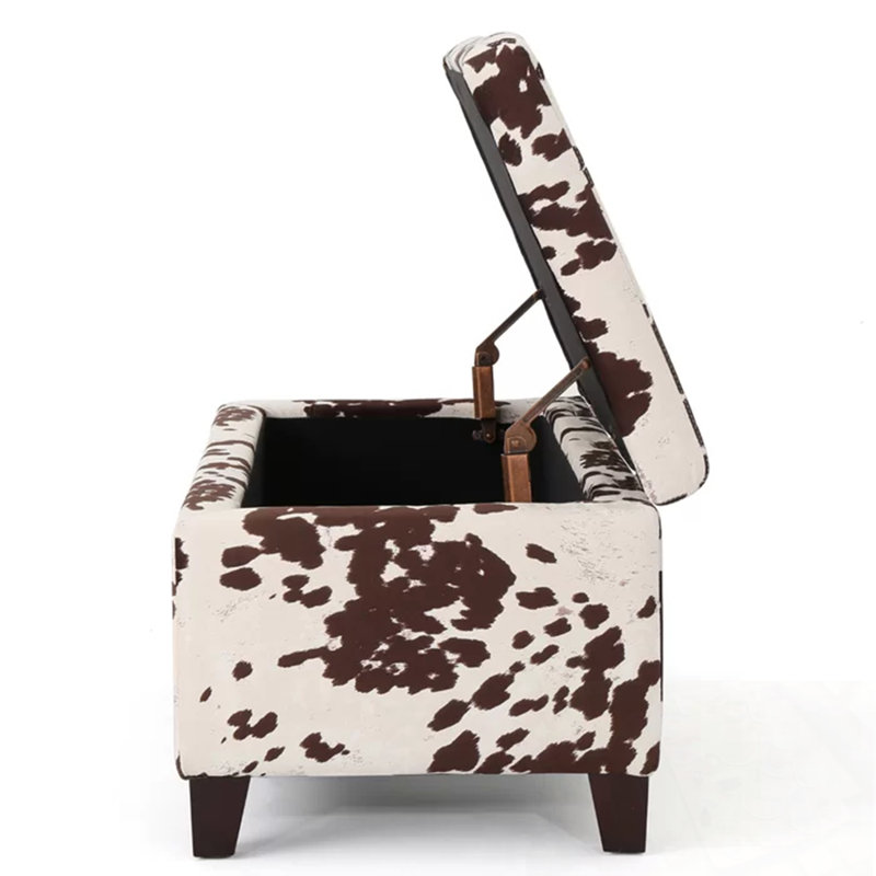 Bench with flip top storgae space